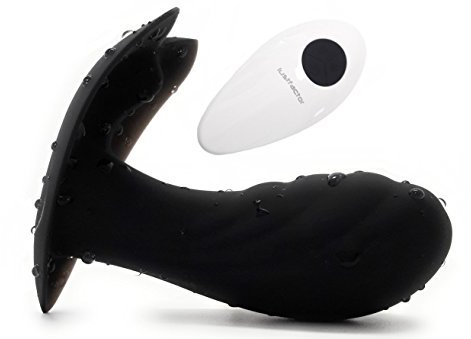 Lustfactor Premium Butterfly-Vibrator für Sie aus Silikon | Kabellose Funk Fernbedienung | Für die vaginale + klitorale Stimulation geeignet | Aufladbar, USB | Erotik Sexspielzeug für Frauen | Vibroei
