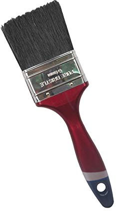 Pennello con setole naturali e sintetiche, manico in legno e plastica, per decorazioni fai da te