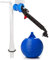 Opella Toilet Delchem Cistern Bottom Entry Filling Valve Adjustable Arm 1/2 with Float Plastic Float Valve