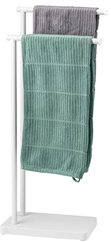 bremermann Porte-Serviettes Autonome 2 Barres (Blanc)