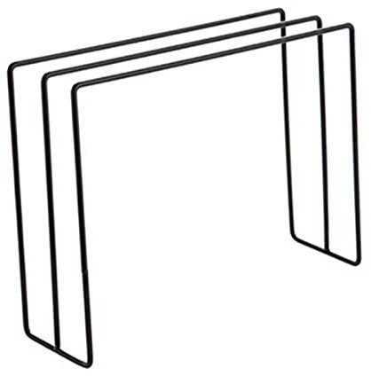 SEAFRONT Estante de Secado de Paños para Encimera de Cocina, Soporte de Hierro para Paños de Cocina, Colgador de Almacenamiento de Trapo para Platos de Pie para el Hogar (Negro)
