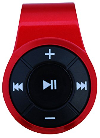 Bluetooth Receiver, Bluebyte, bluetooth 5.0 radio receiver for Headphone,3.5mm Aux Bluetooth Car Adapter, Hands free Car Kits,Portable Wireless Music Adapter for Car/Home Audio Stereo System (red)