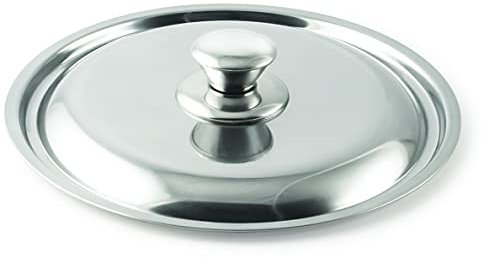 Promab S.R.L. Coperchio con POMELLO Linea Easy in Acciaio Inox 18/C Lucido D 24CM