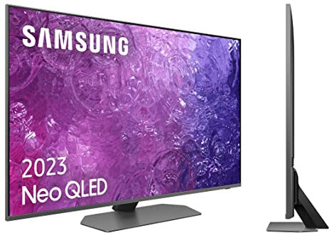 Samsung Téléviseur Intelligent TV Neo QLED 4K 2023 55QN90C 55 Pouces avec Technologie Quantum Matrix, processeur neuronal 4K avec IA, écran antireflet