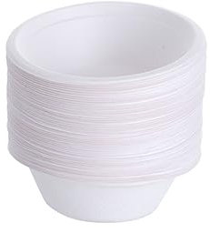 FRCOLOR 100stücke Wiederverwendbar Papier-schalen Für Partys Picknicks Und Malprojekte Umweltfreundliche Pappschalen Für Erwachsene Praktische Tischgeschirr Für Feiern Und Bbq