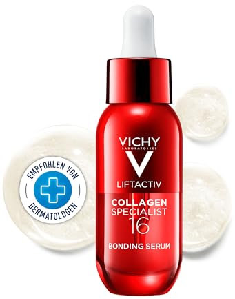 Vichy Liftactiv Collagen Specialist 16, Siero Viso, Per Tutti i Tipi di Pelle, Pelle Migliorata e Segni dell'Invecchiamento Ridotti, Con tecnologia Co-Bonding di Vichy, 30 ml
