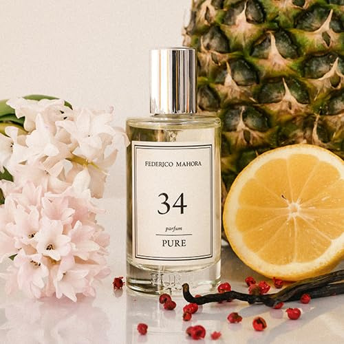 FM Perfume 34 PURE 50 ml - Women's Perfumes - For Women - Fragrance - Intricate Composition - Every Day and for Special Occasions - Perfect as a Gift Parfum For HER