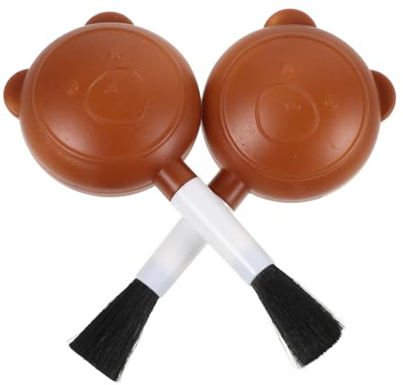 HOODANCOS Souffleur Air 2pcs en Plastique Solide, Outil de Nettoyage Fiable Filtre, Souffleurs d'air et Brosse Douce pour Équipement à Air Comprimé
