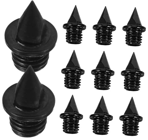 Gatuida 20piezas Picos De Carbono para Pista Unidades De Tacos Cortos para Correr Repuestos para Zapatillas De Atletismo para Entrenamiento Pista