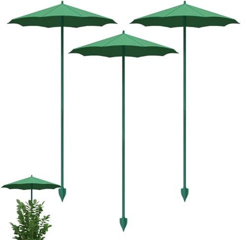 Pack De 3 Pantallas para Plantas De Exterior, Accesorios De Protección Solar para Plantas Hortícolas, Malla Protectora para Plantass De Balcón, Hortalizas, Arbustos Jóvenes Y Parterres De Terraza