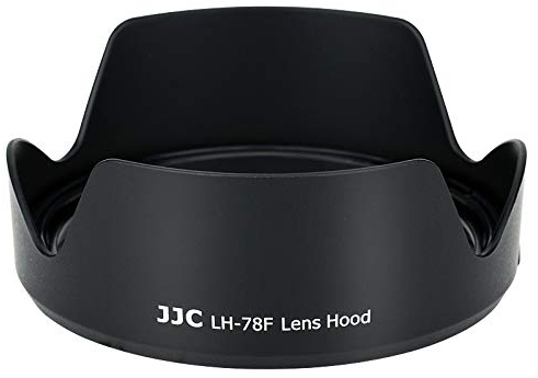 JJC Reversible EW-78F Lens Hood for Canon RF 24-240mm f/4-6.3 IS USM Lens for Canon EOS R RP Replaces Canon EW-78F Lens Hood DSLR Camera Photo Photography