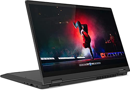 Lenovo IdeaPad Flex 5 14 FHD Convertible Laptop, AMD Ryzen 3 4300U, 4GB RAM, 128GB SSD, Graphite Grey, Windows 10S, 81X2000HUS