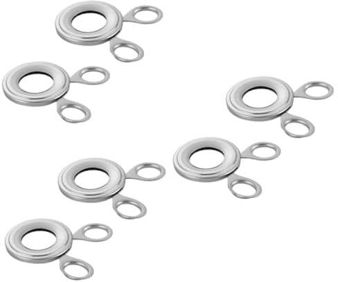 MAGICLULU 6pcs Egg Opener Egg Cracking Tool Separator Opener Stainless Steel Kitchen Gadgets