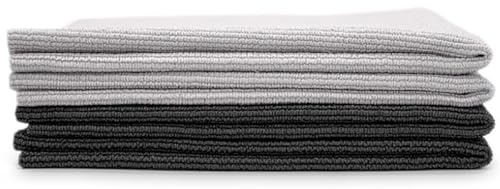 The Collection Wipeout 4er Pack - Mikrofaser Poliertücher Coating Tücher - Auspolieren von Coating, Wachs und Polituren - Sparpack 4Sück, 40x40cm