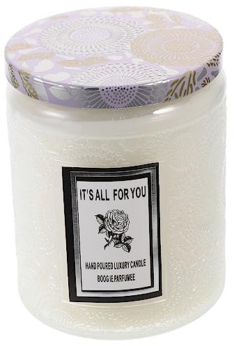 DECHOUS Aromatherapie Kerze Im Glasbecher Dekorative Duftkerze Mit Angenehmem Duft Für Partys Hochzeiten Und Festliche Anlässe Eine Entspannende