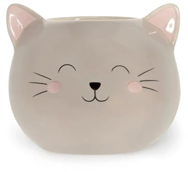 Legami Milano Duftkerze - Scented Candle Kitty Katze Keramik handbemalt einen intensiven und umhüllenden Duft