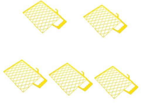 SHINEOFI 5 Piezas Rejilla de Pintura Plástica para Cubo de Pintura Filtro Variadas