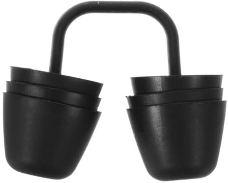 Sosoport Pince-Nez de Natation Adulte en Silicone Étanche et Antidérapant | Ajustable 12-14 MM, Bouchons Nasaux Réutilisables pour Piscine, Entraînement et Sports Nautiques