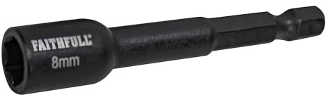 Magnetic Impact Nut Driver 8mm x 1/4in Hex