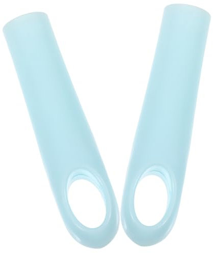 FRCOLOR 2 Piezas Funda para Mango De Escoba Tapas De Mango Resistentes Reemplazo De Pinza De Escoba Agarre Conveniente De Recogedor para Uso Diario Limpieza De Suelos