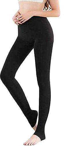Gefütterte Strumpfhose Damen Gefälschte Durchscheinend Feinstrumpfhose Damen Enges Abnehmen Warme Leggings Damen Winter Elegant Slim-Fit Winterstrumpfhose Damen Gefüttert Stützstrumpfhose