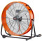 VEVOR Trommelventilator, 24 Zoll Bodenventilator, Industrieventilator mit 3 Gänge, 8600 CFM, 360° verstellbarer, Windmaschine, Hallenlüfter Trommelgebläse für Lager, Werkstatt, Fabrik, Keller