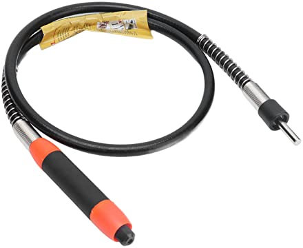 ZAWELIYO Drill Bit Extension, Flexible Shaft Chuck Tool with Improved Efficiency for Grinding Engraving Machine, 106cm, for Carving, Polishing, Dust Removal