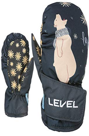 Level Animal Handschuhe, Kinder, Ski-Blau, I