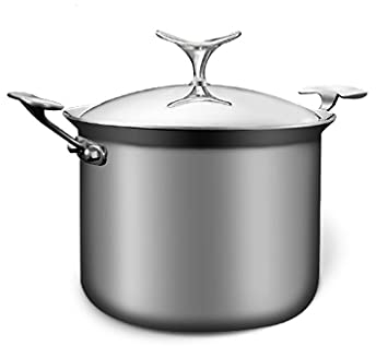 Ollas Soperas Olla acero inoxidable bote de acero inoxidable 316 de grado alimenticio de acero inoxidable de acero inoxidable pesado olla olla olla olla lenta espesada y profundizada olla madre con ta
