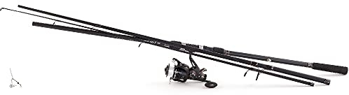 Paladin Karpfencombo 3,60m 3-teilige Karpfenrute mit Freilaufrolle + Schnur + Montage + Rutenatsche im Set