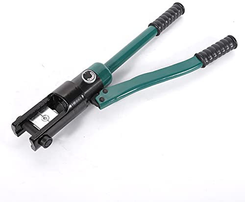 120KN Crimpadora hidráulica manual, crimpadora hidráulica, crimpadora hidráulica con moldes de 11 pares, dispositivo de prensado de manguera hidráulica para 16-300 mm ² cable de conexión ectrica