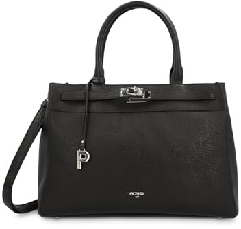 Picard Damen Shopper POPPY | Handtasche Damen aus Echtleder mit Reißverschluss | elegante Schultertasche mit abnehmbarem Gurt | Ideal für Business, Alltag, Freizeit