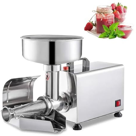 Passapomodoro Commerciale, Spremiagrumi Elettrico Rimovibile In Acciaio Inossidabile Da 450 W, Pressa Per Macinare Alimenti, Facile Da Pulire, Per Ristoranti, Cucine, Hotel, Impianti Di Lavorazione