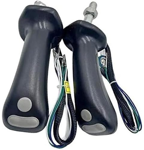 JUNPIY 1 Paar Joystick Griff 3 Tasten FIT REXROTH Bagger Joystick für Bagger
