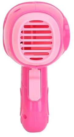 Bonbela Finta Asciugacapelli Giocattolo Set per Acconciature per Bambini Asciugacapelli Elettronico per Bambini con Materiale ABS Sicuro Scintilla L'immaginazione Migliora la