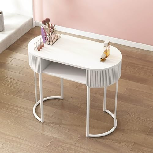 Escritorio profesional de Nail Tech con almacenamiento, moderna mesa de manicura de madera para salón y spa en casa, armario y cajones de 3 capas, equipo de belleza esencial para artistas de uñas