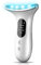BENTFINE Electric Face Massager, Anti-Wrinkle Device with 4 Modes, Vibration Facial Neck Massager, Skin Rejuvenation Device with Thermal, Triple Action LED, Anti-Aging Neck Eye Massager for Skin Care