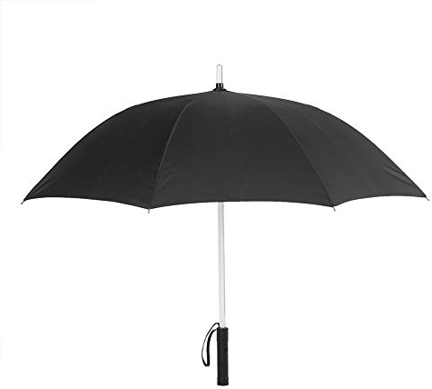 Parapluie épée, 7 Couleurs Changeantes LED, Lampe de Poche, Parapluie émoussé Katana, Parapluie Droit alimenté par Batterie, Parasol pour Hommes, Femmes, Personnes âgées, Marche