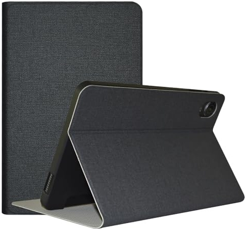 AKNICI Case for ALLDOCUBE iPlay60 Mini Pro/ALLDOCUBE iPlay60 Mini Turbo Tablet 8.4 inch, PU Leather Slim Folio Folding Multi-Viewing Angles Case Cover with Auto Wake/Sleep Soft TPU Back Shell, Black