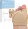 Bodytecni Plantilla Metatarsal con Almohadilla de Gel en el Antepié, Alivia el Dolor y Protege la Zona Plantar - Plantillas Metatarsianas para Pies, Ampollas, Callosidades (Beige, S)