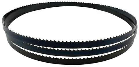 LQSSA 3Pcs 2490/2560/2750/2820/2953/3050/3455X20Mm Hojas de Sierra de Cinta con 4 Tpi Hoja de Sierra de Cinta para Madera Que Corta Madera Blanda, Plástico/2953 * 20 * 0.62Mm*4Tpi