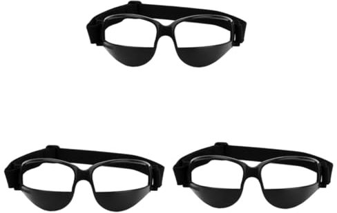 Supvox 3St Basketball-Trainingshilfe Basketball-Trainingsbrille schwarze Sportbrille -Brillenbrillen Basketbälle im Freien schnapsgläser Anti-Low-Head-Brille brille