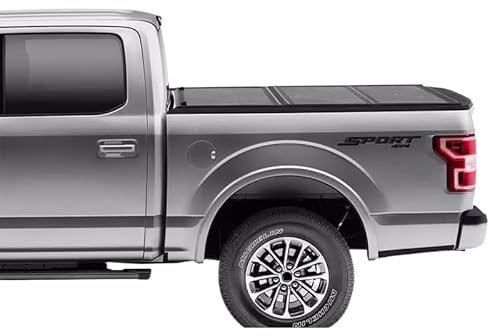 liujialigr Offroad-Pickup-Truck-Ladeflächenabdeckung, kompatibel mit Ford Everest 2010 Ranger 2012–2024 + Nissan Hardtop, Isuzu D Max, Laderaumabdeckung, 5,8 Fuß