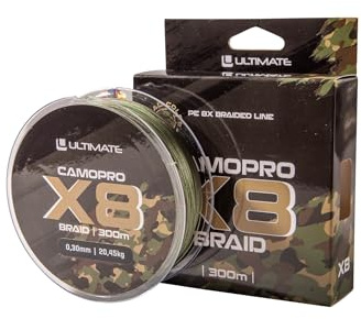 Ultimate Camopro X8 Braided Carp Line