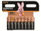 Duracell Plus-AA CP16 Lot de 16 Piles AA Mignon au manganèse alcaline 1,5 V