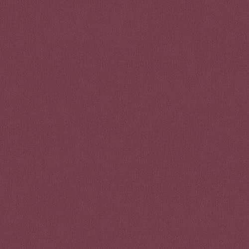 Papier peint bordeaux idéal pour chambre | Tapisserie moderne violette foncée intissée | Papiers peints effet textile pour cuisine
