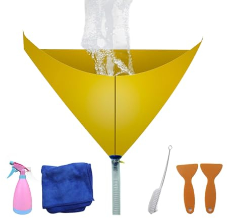 Kit di pulizia split per condizionatore d'aria, kit di pulizia impermeabile, kit per lavaggio polvere, kit di pulizia diviso, spazzola per tubi di scarico, annaffiatoio borsa di servizio per uso