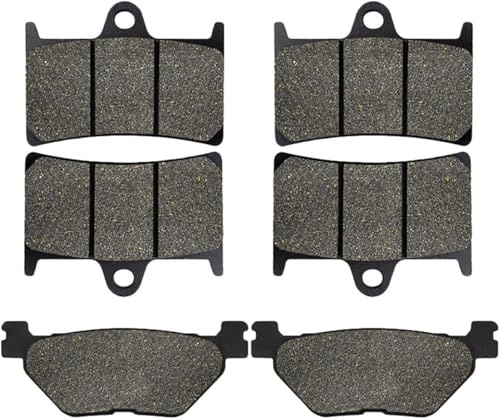 Générique Plaquettes de frein pour moto Pour Yamaha XP 530-A T-Max SX (Moteur 530cc-Modèle ABS) 2017-2018 Plaquettes de frein à disque Plaquettes de frein avant et arrière de moto