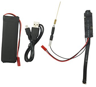 Micrófono espía WiFi HD Spy P2P cámara micro oculta antena 1080P A001