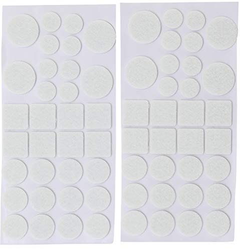 BGS Diy 80701 | Jeu de protections antidérapants | blanc | 64 pièces